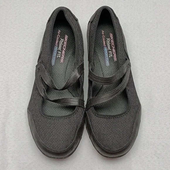 Skechers Breathe Easy In Good Spirits Relaxed Fit Mary Janes - Picture 1 of 4